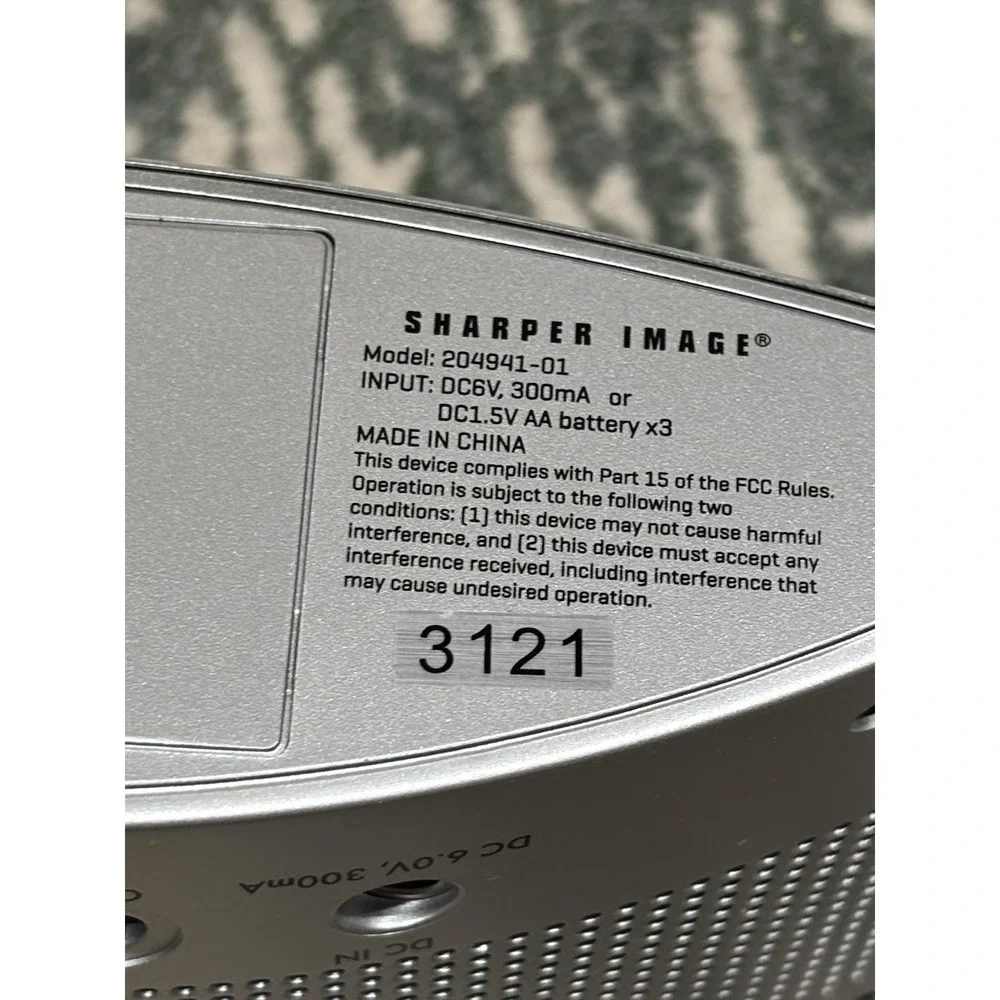 Sharper Image Sound Soother Alarm Clock NEW